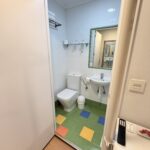 Baño privado de habitación doble Pensión Santa Clara